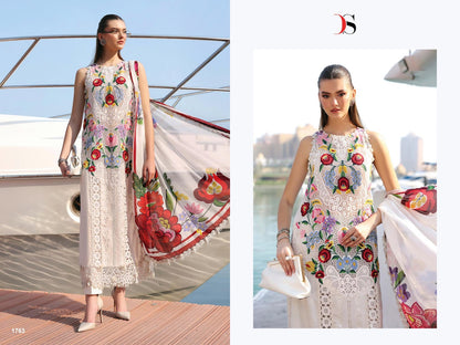 Maria B 3 Nx Premium Embroidered Deepsy Cotton Pakistani Patch Work Suits Wholesaler Ahmedabad