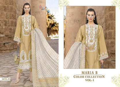 Maria B Color Collection Vol 1 Shree Fabs Pure Cotton Pakistani Salwar Suits Manufacturer
