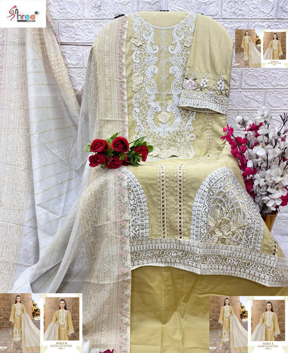 Maria B Color Collection Vol 1 Shree Fabs Pure Cotton Pakistani Salwar Suits Manufacturer