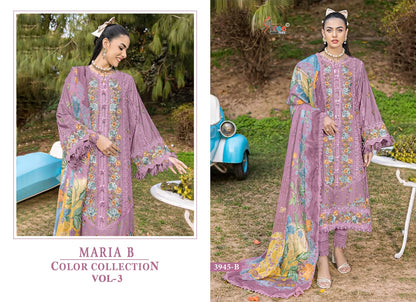 Maria B Color Collection Vol 3 Shree Fabs Pure Cotton Pakistani Salwar Suits Manufacturer