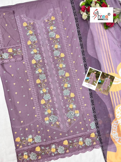 Maria B Color Collection Vol 3 Shree Fabs Pure Cotton Pakistani Salwar Suits Manufacturer