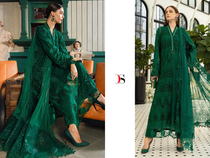 Maria B Embroidered 5 Deepsy Cotton Pakistani Patch Work Suits Supplier Ahmedabad