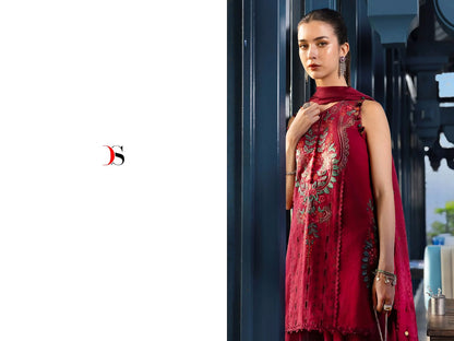 Maria B Embroidered 6 Deepsy Cotton Pakistani Patch Work Suits Wholesale