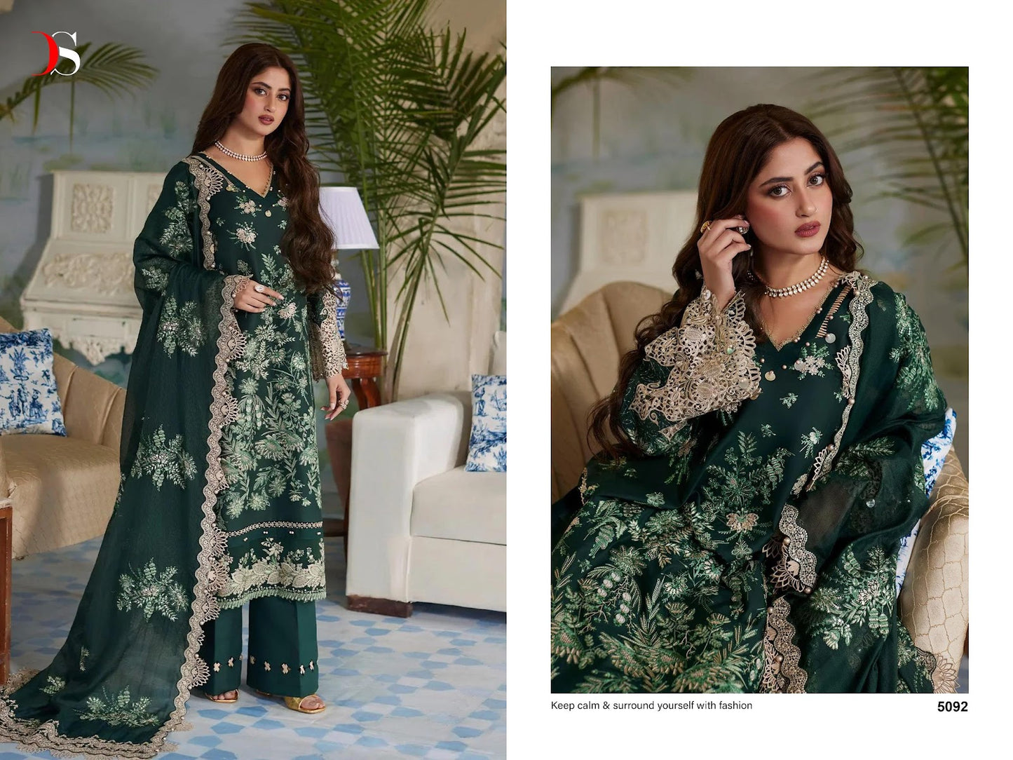 Maria B Embroidered Lawn 24 Deepsy Cotton Pakistani Salwar Suits