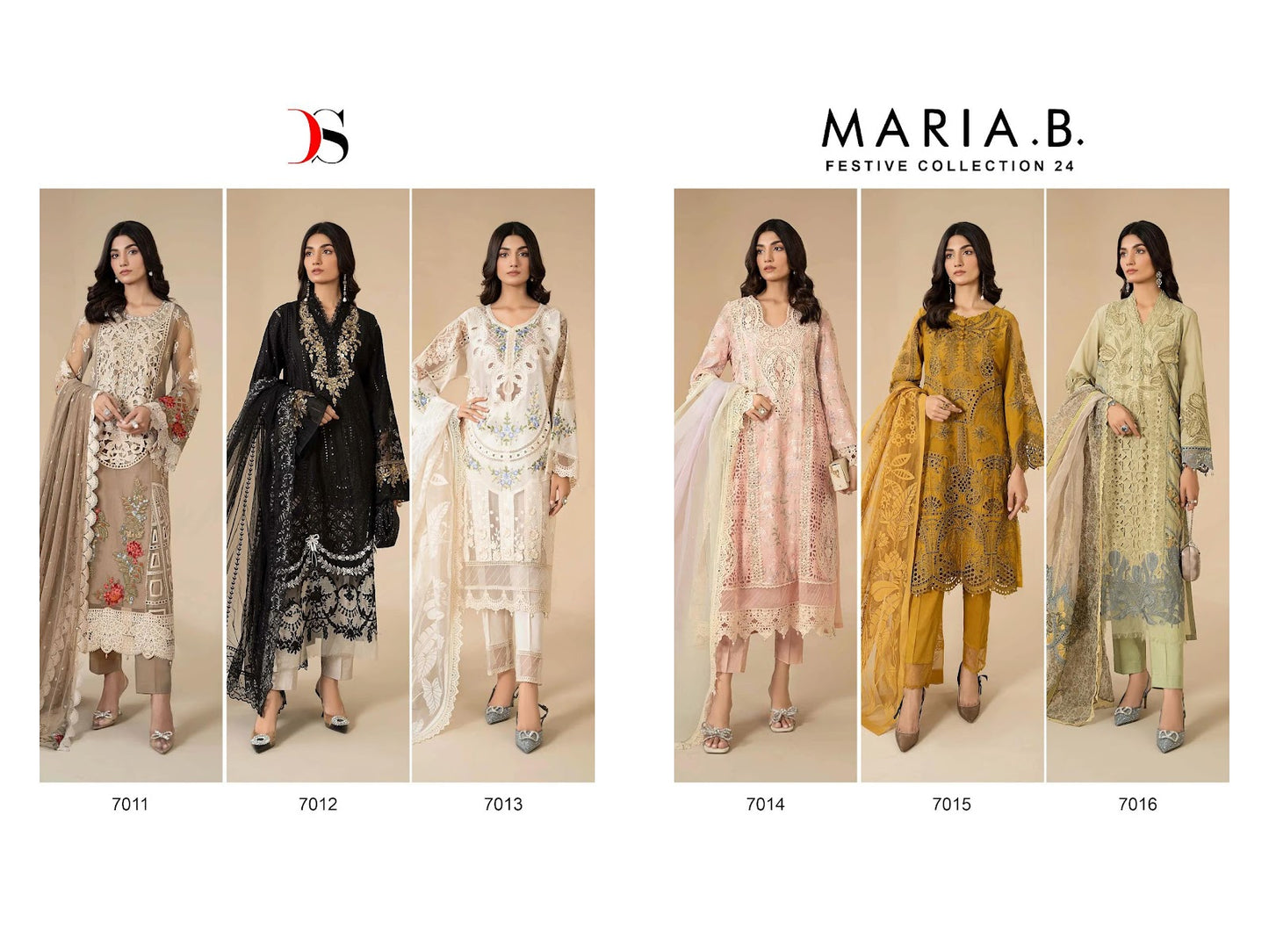 Maria B Festive Collection 24 Deepsy Cotton Pakistani Salwar Suits Supplier Ahmedabad