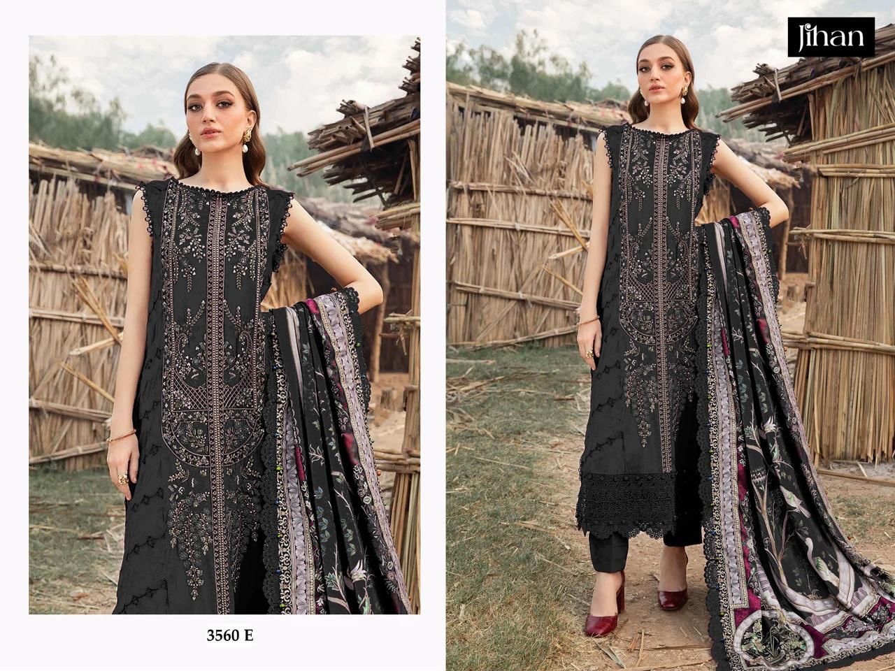 Maria B Jihan Heavy Reyon Pakistani Salwar Suits Supplier Gujarat