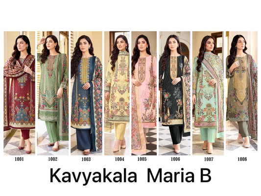Maria B Kavyakala Soft Cotton Karachi Salwar Suits Wholesaler Gujarat