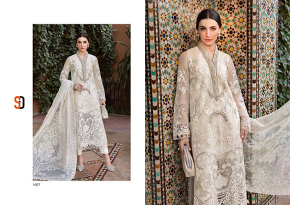 Maria B Lawn Shraddha Designer Pure Cotton Pakistani Salwar Suits Wholesaler