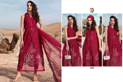 Maria B Lawn Vol 2 Shraddha Designer Pure Cotton Pakistani Salwar Suits Supplier Gujarat