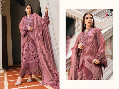 Maria B Luxe 25 Deepsy Viscose Rayon Pakistani Patch Work Suits Exporter India