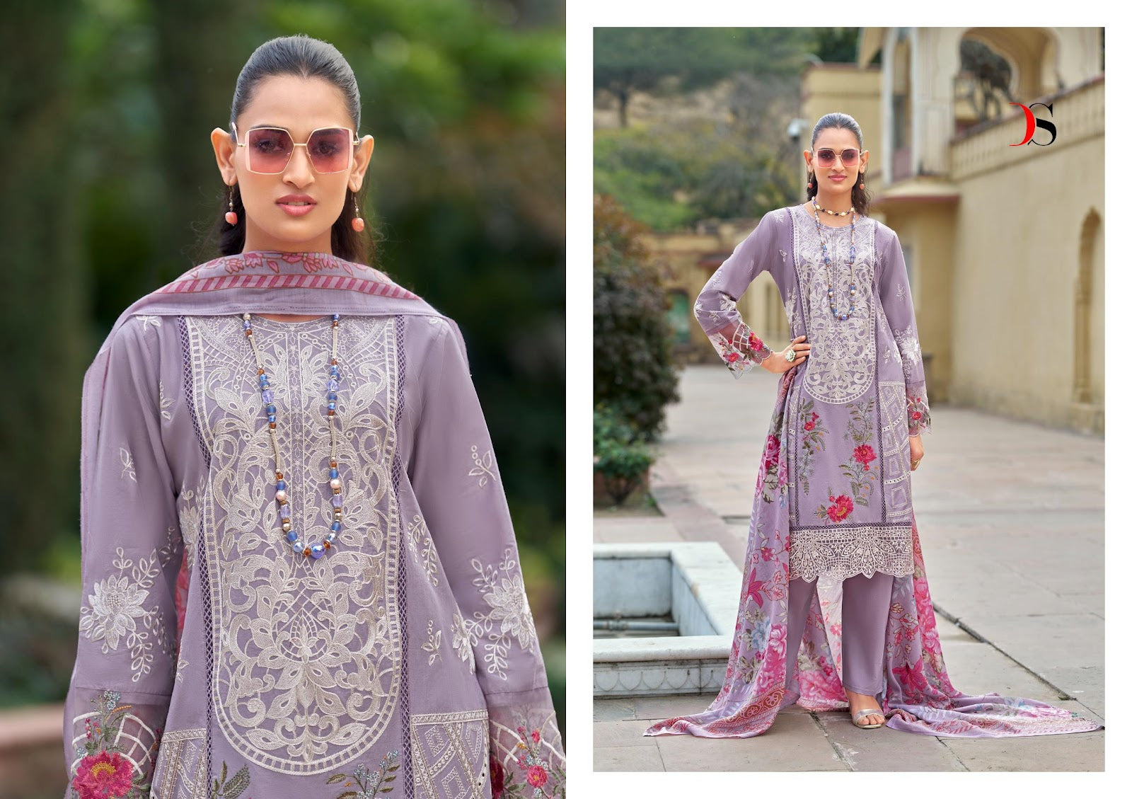 Maria B Luxe 3 Deepsy Cotton Pakistani Salwar Suits Manufacturer Gujarat