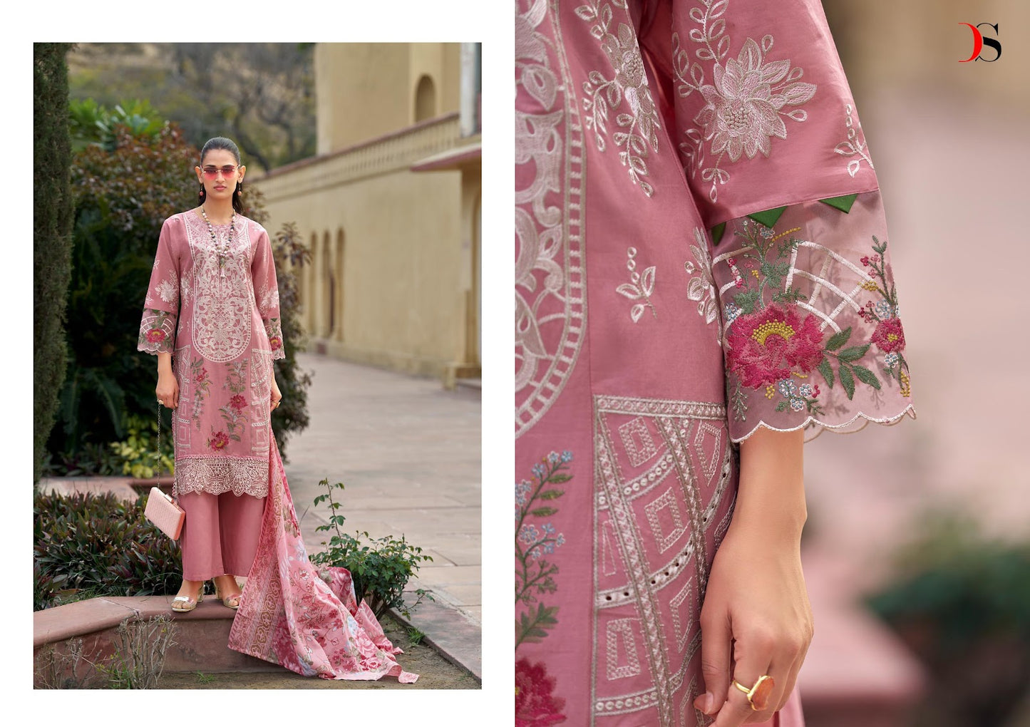 Maria B Luxe 3 Deepsy Cotton Pakistani Salwar Suits Manufacturer Gujarat