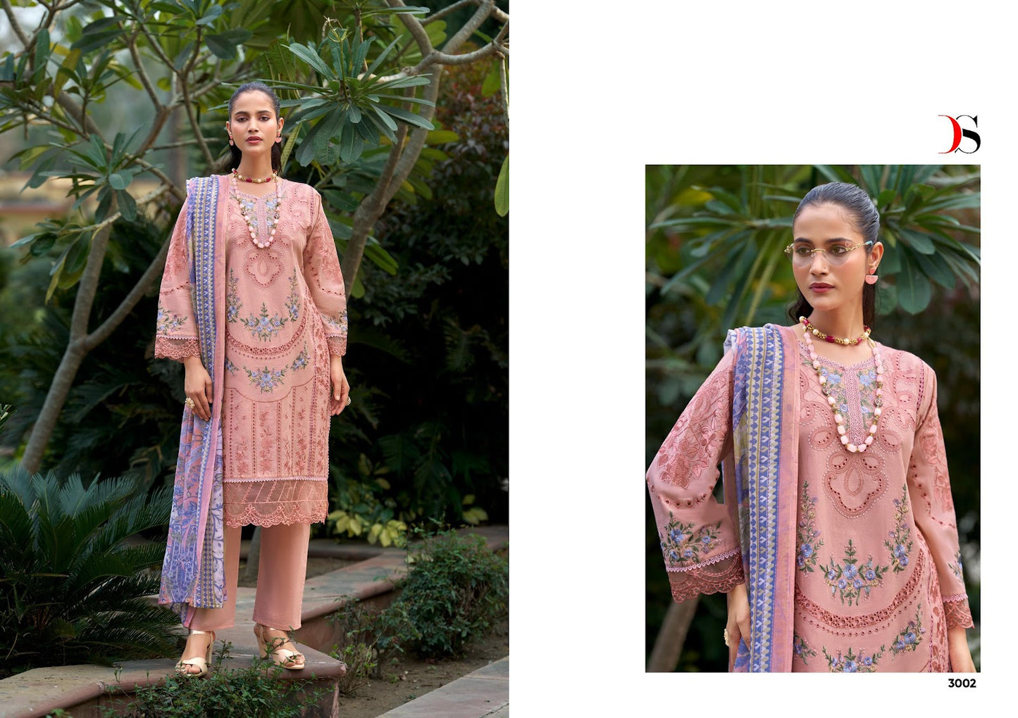 Maria B Luxe 3 Deepsy Cotton Pakistani Salwar Suits Manufacturer Gujarat