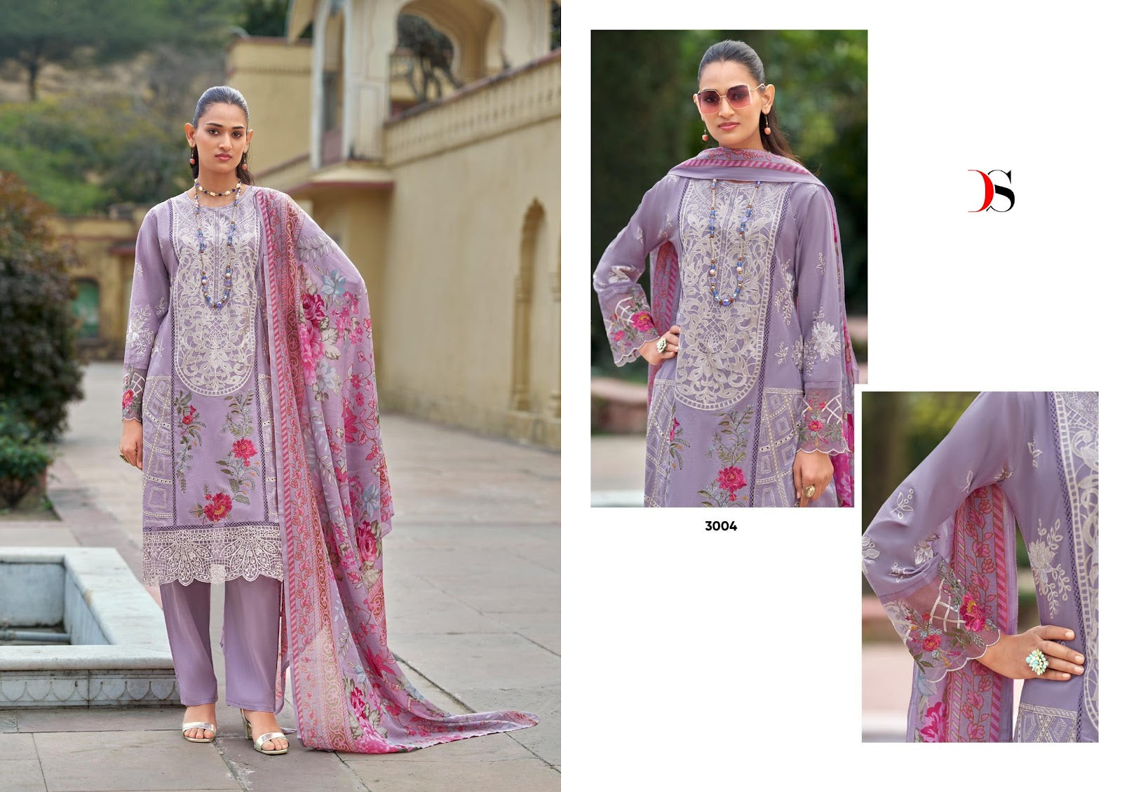 Maria B Luxe 3 Deepsy Cotton Pakistani Salwar Suits Manufacturer Gujarat