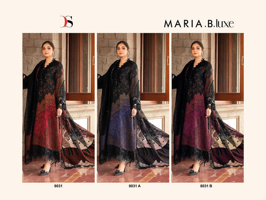 Maria B Luxe 8031 Deepsy Cotton Pakistani Salwar Suits Wholesale Price