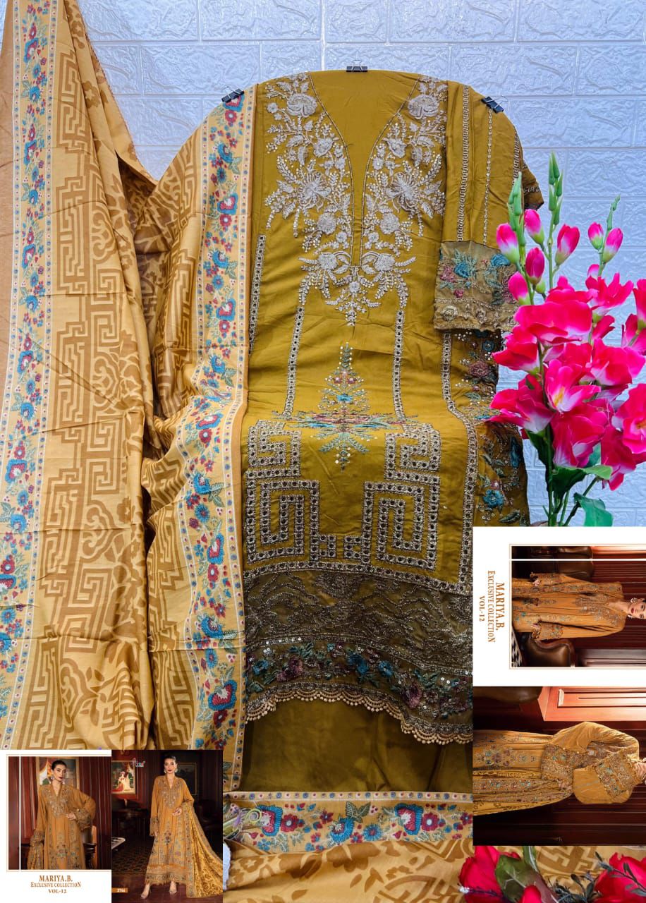 Maria B Luxe Shree Fabs Reyon Pakistani Salwar Suits Supplier
