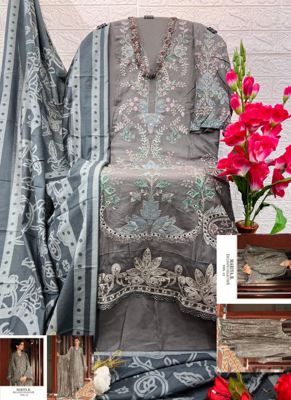 Maria B Luxe Shree Fabs Reyon Pakistani Salwar Suits Supplier