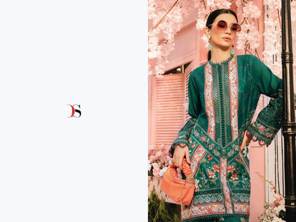 Maria B M Print 25-3 Deepsy Cotton Pakistani Patch Work Suits Manufacturer Gujarat