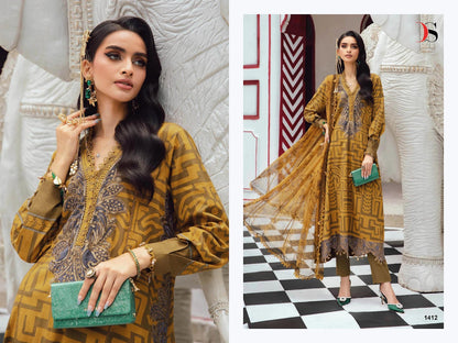Maria B M Print 25-5 Deepsy Cotton Pakistani Patch Work Suits Manufacturer