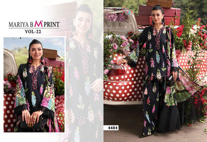Maria B M Print Vol 22 Shree Fabs Cotton Pakistani Patch Work Suits Supplier India