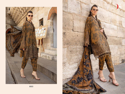 Maria B M Prints 24-4 Deepsy Cotton Pakistani Patch Work Suits Wholesale Price