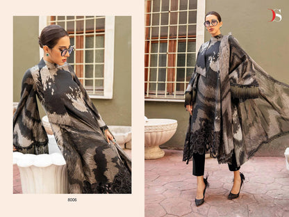 Maria B M Prints 24-4 Deepsy Cotton Pakistani Patch Work Suits Wholesale Price