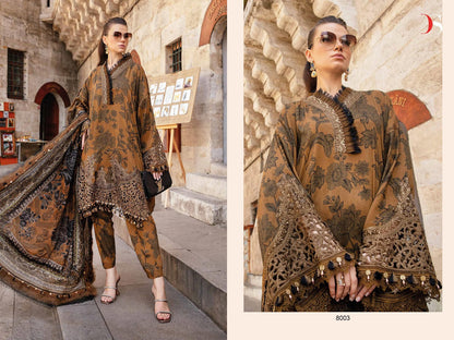 Maria B M Prints 24-4 Deepsy Cotton Pakistani Patch Work Suits Wholesale Price