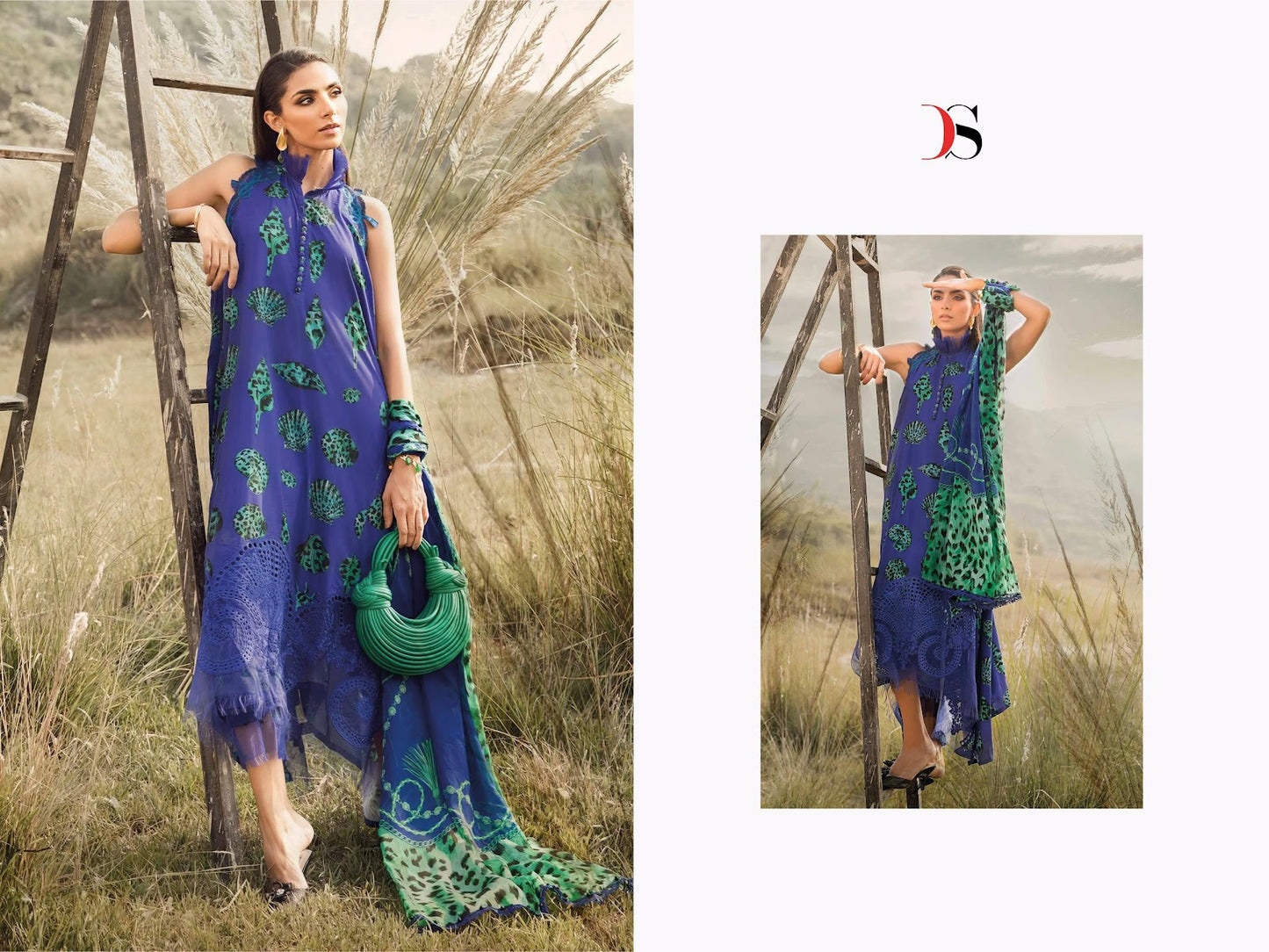 Maria B M Prints 25 Deepsy Cotton Pakistani Patch Work Suits Wholesale Price
