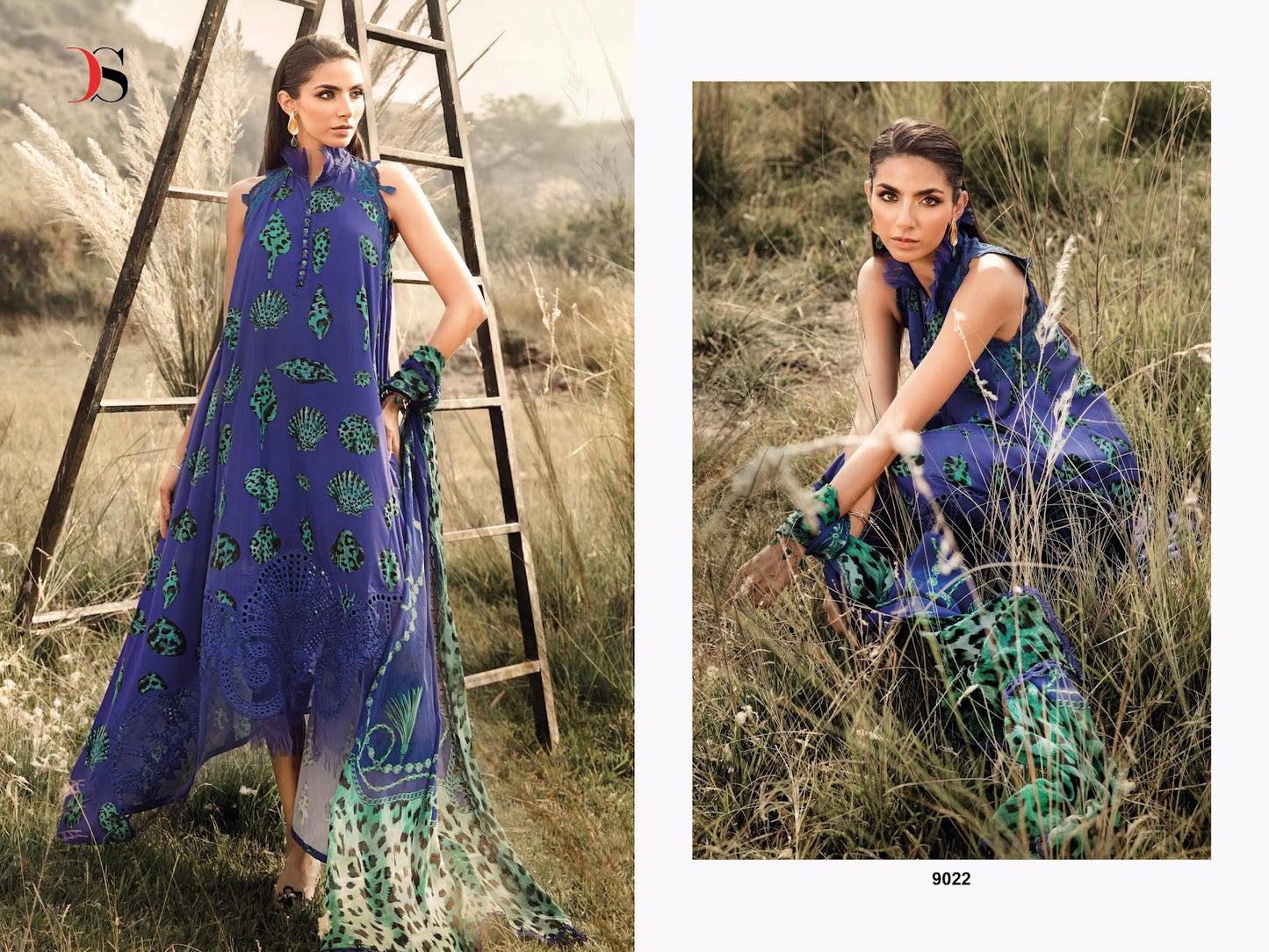 Maria B M Prints 25 Deepsy Cotton Pakistani Patch Work Suits Wholesale Price