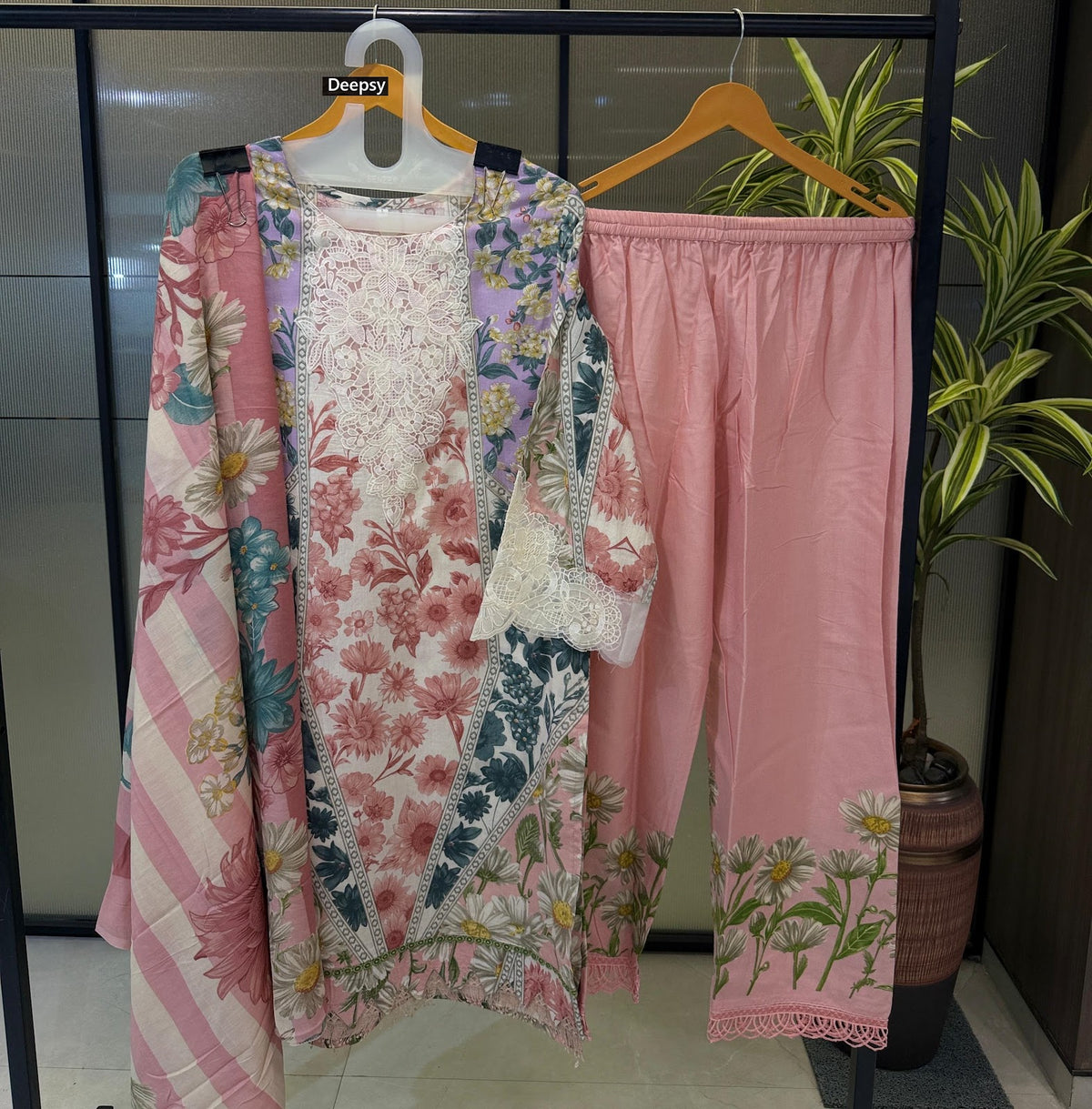 Maria B Mprint 6 Deepsy Cotton Pakistani Readymade Suits Exporter Gujarat