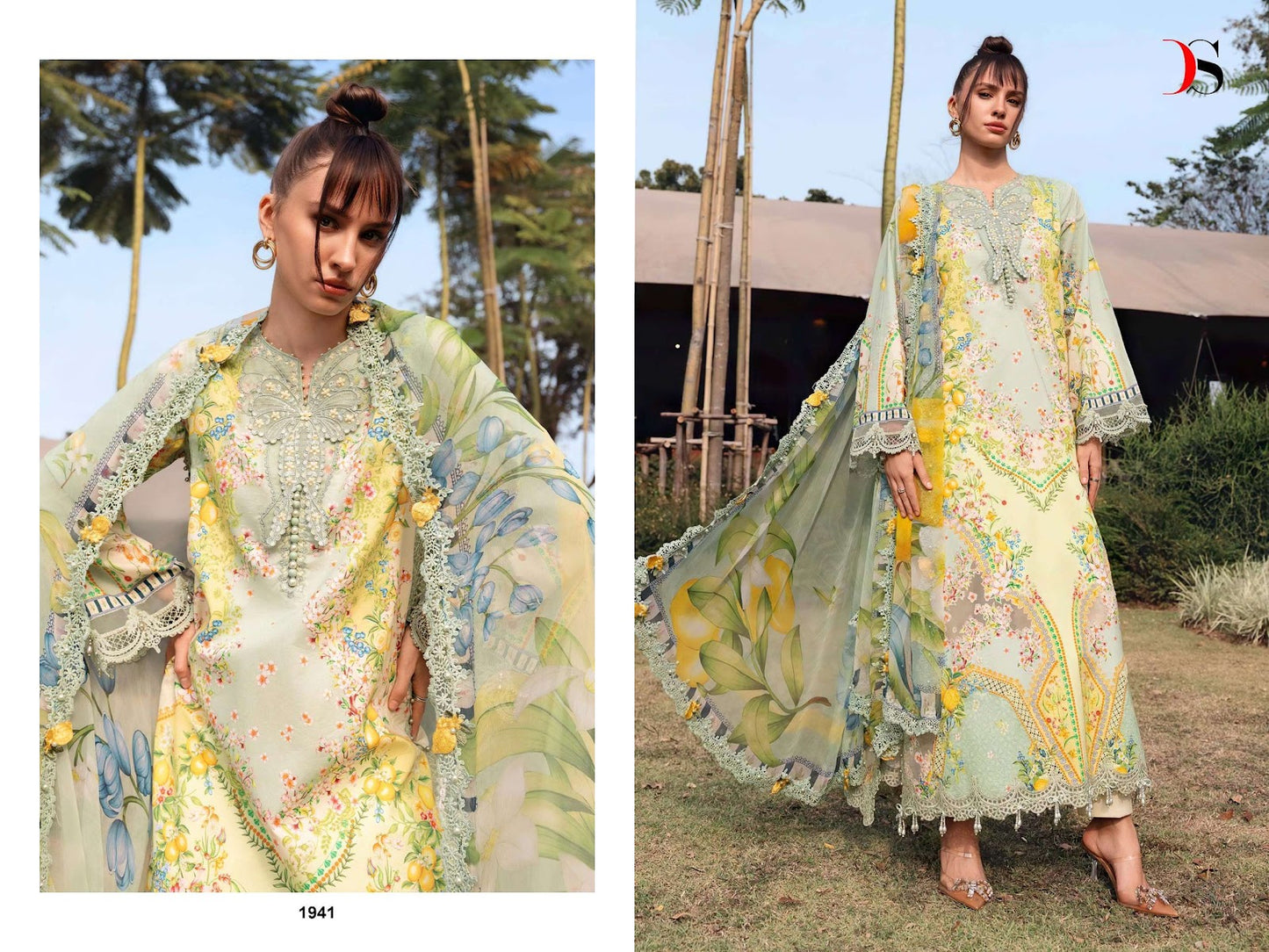 Maria B Mprint 6 Nx Deepsy Cotton Pakistani Patch Work Suits Wholesale Price