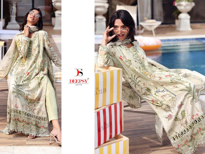Maria B Mprint 7 Deepsy Cotton Pakistani Patch Work Suits Wholesale Rate