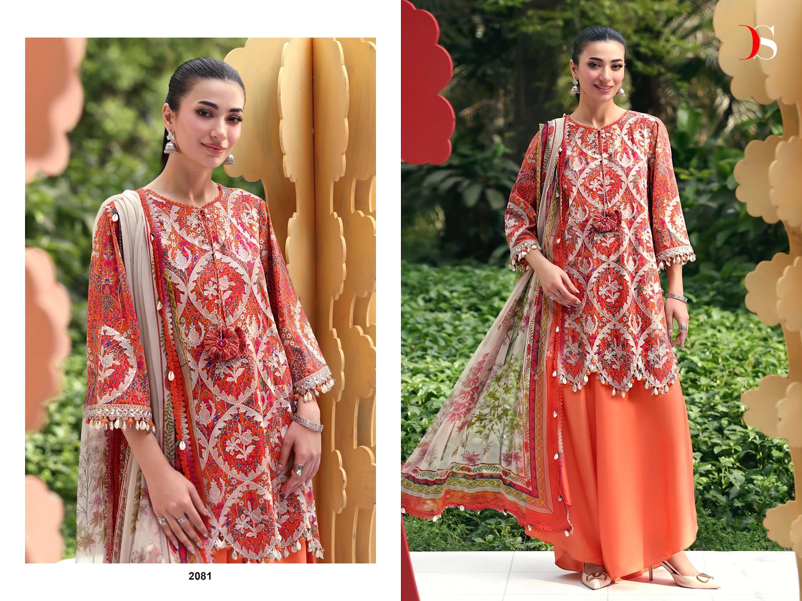 Maria B Mprint 7 Deepsy Cotton Pakistani Patch Work Suits Wholesale Rate