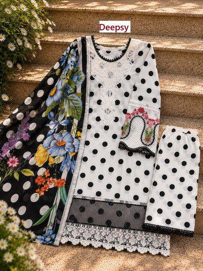 Maria B Mprint 7 Deepsy Cotton Pakistani Readymade Suits Wholesaler Gujarat