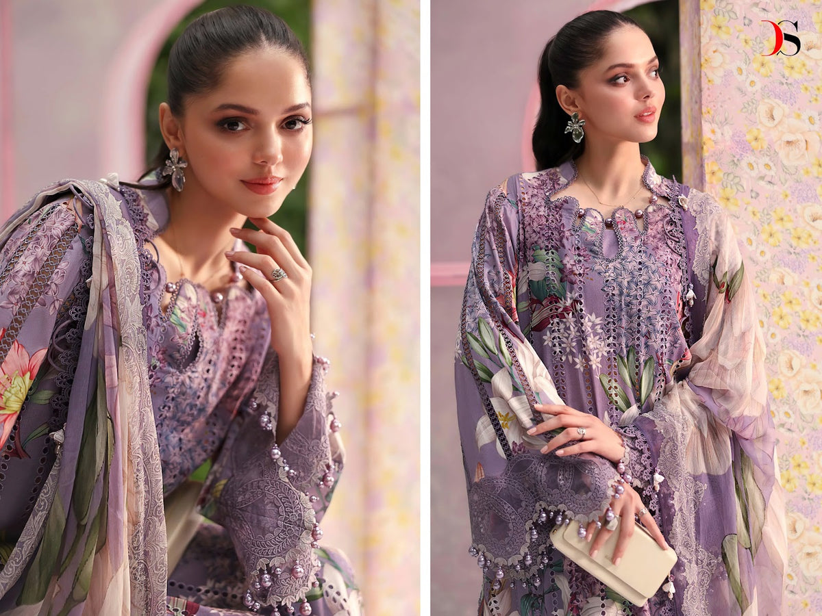 Maria B Mprint 7 Nx Deepsy Cotton Pakistani Patch Work Suits Wholesaler