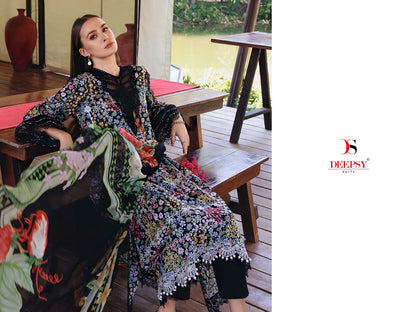 Maria B Mprint 8 Deepsy Cotton Pakistani Patch Work Suits Wholesale