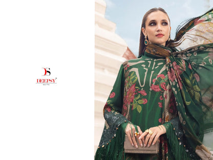 Maria B Mprint 9 Deepsy Lawn Pakistani Patch Work Suits Wholesale Price