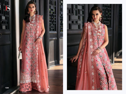 Maria B Premium Embroidered 25-3 Deepsy Cotton Pakistani Patch Work Suits Exporter Gujarat