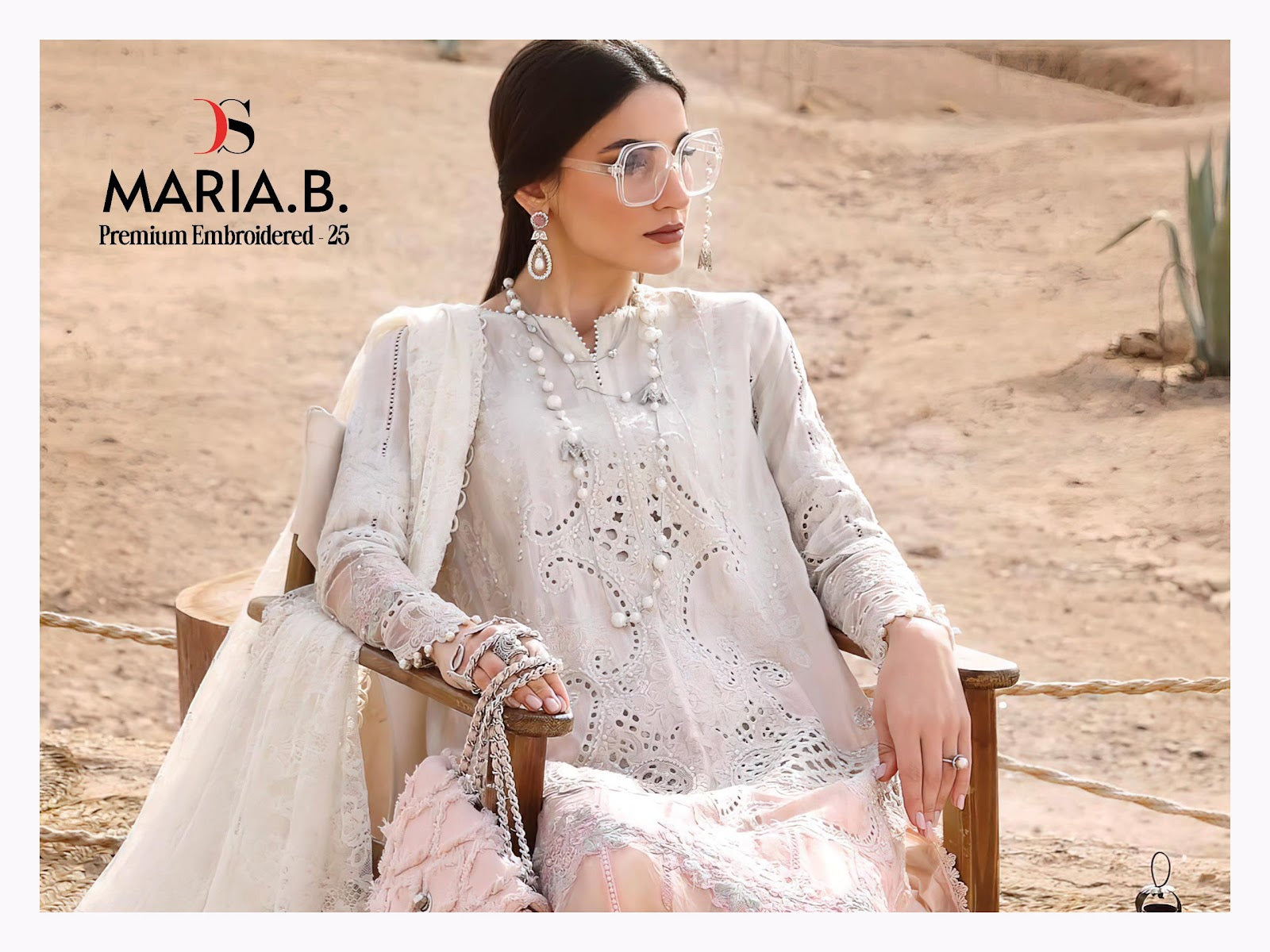 Maria B Premium Embroidered 25 Deepsy Cotton Pakistani Patch Work Suits Exporter Ahmedabad