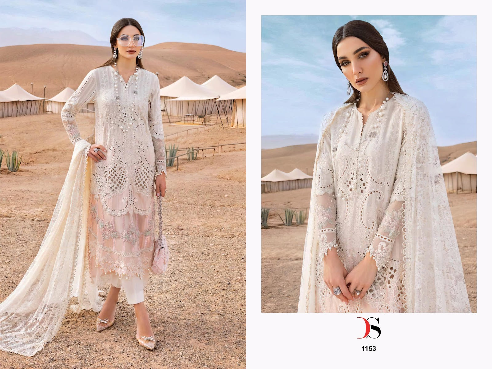Maria B Premium Embroidered 25 Deepsy Cotton Pakistani Patch Work Suits Exporter Ahmedabad