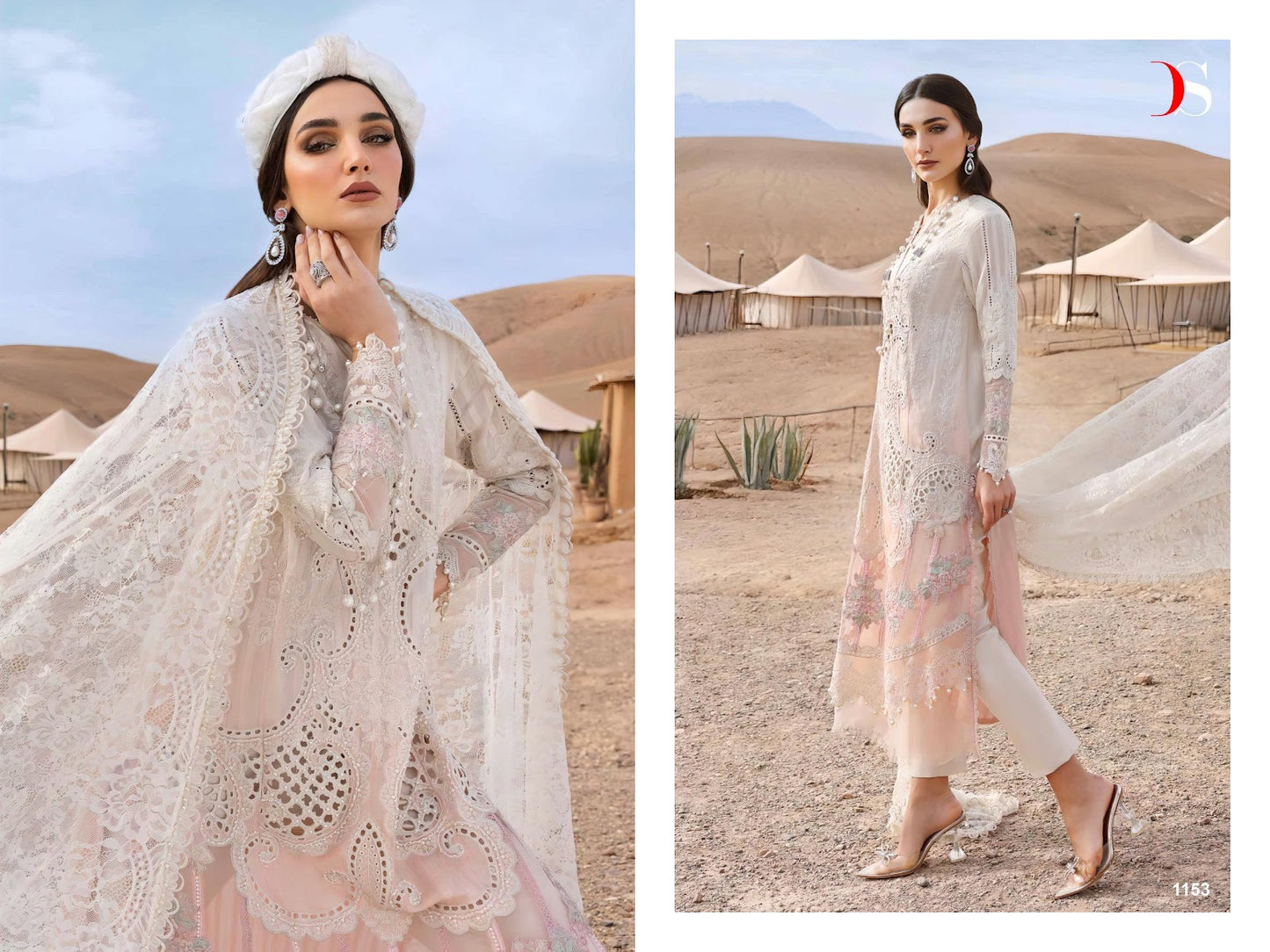 Maria B Premium Embroidered 25 Deepsy Cotton Pakistani Patch Work Suits Exporter Ahmedabad
