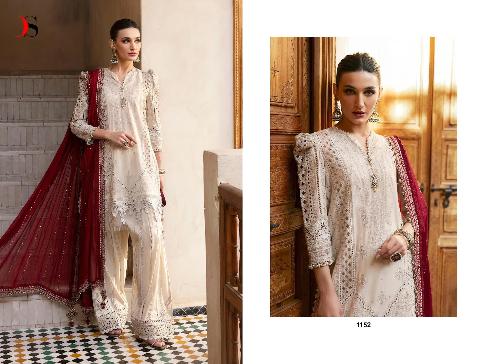 Maria B Premium Embroidered 25 Deepsy Cotton Pakistani Patch Work Suits Exporter Ahmedabad