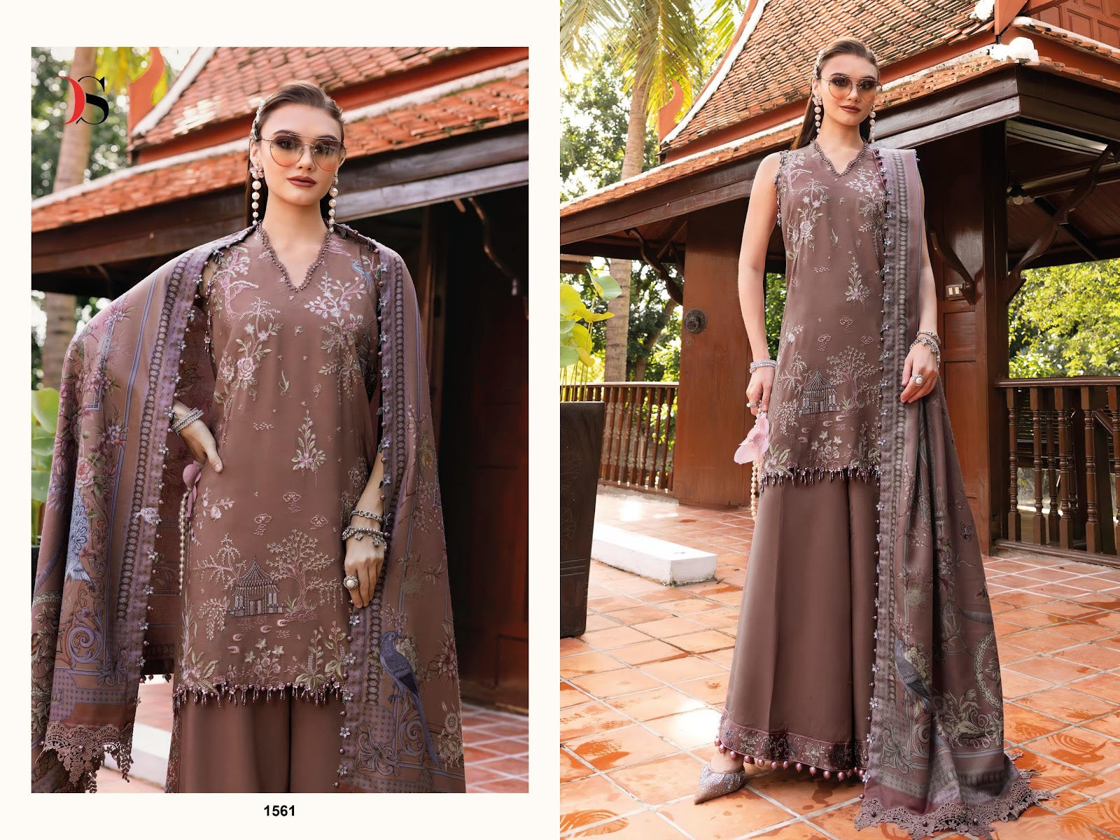 Maria B Premium Embroidered Rayon 5 Deepsy Pakistani Salwar Suits Supplier