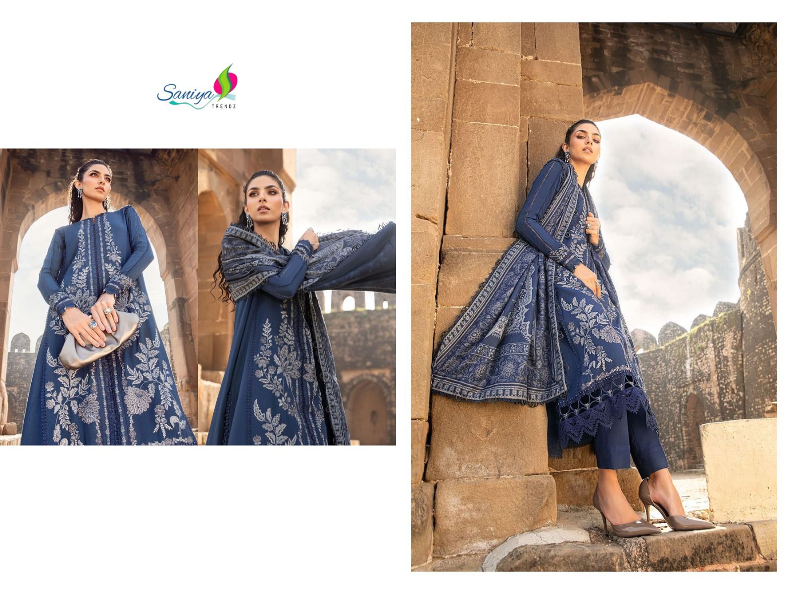 Maria B Rayon Collection Vol 25 Saniya Trendz Pakistani Salwar Suits Supplier India