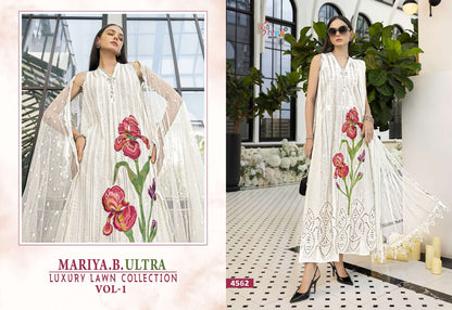 Maria B Ultra Luxury Lawn Shree Fabs Cotton Pakistani Salwar Suits Wholesaler Ahmedabad