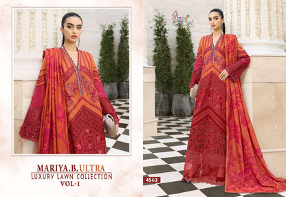 Maria B Ultra Luxury Lawn Shree Fabs Cotton Pakistani Salwar Suits Wholesaler Ahmedabad