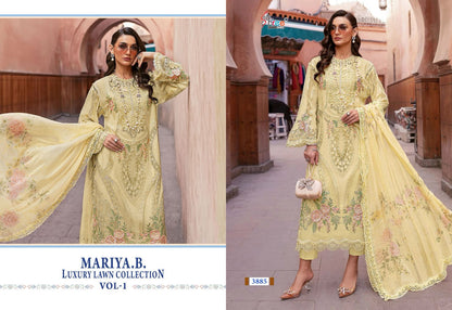 Maria B Vol 1 Luxury Lawn Collection Shree Fabs Pure Cotton Pakistani Salwar Suits Manufacturer India