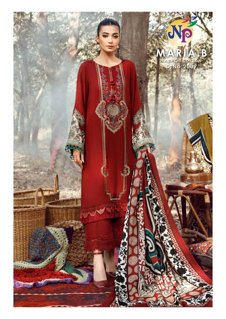 Maria B Nandgopal Cotton Karachi Salwar Suits