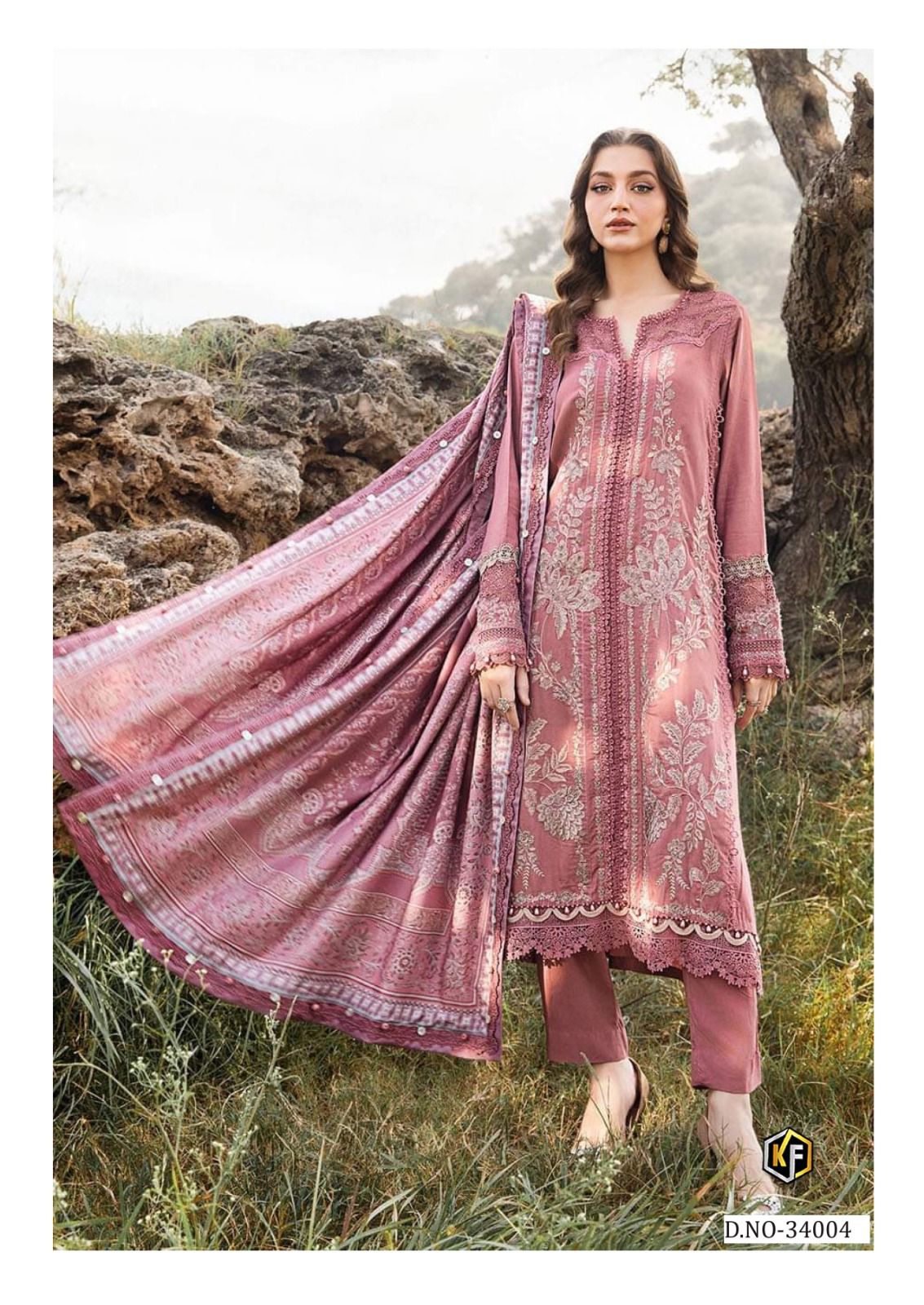 Maria B Vol 34 Heavy Cotton Luxury Collection Keval Fab Karachi Readymade Suits Supplier Ahmedabad
