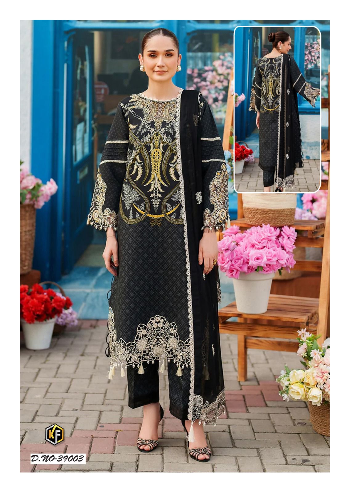 Maria B Vol 39 Heavy Cotton Luxury Collection Keval Fab Heavy Cotton Karachi Salwar Suits Exporter